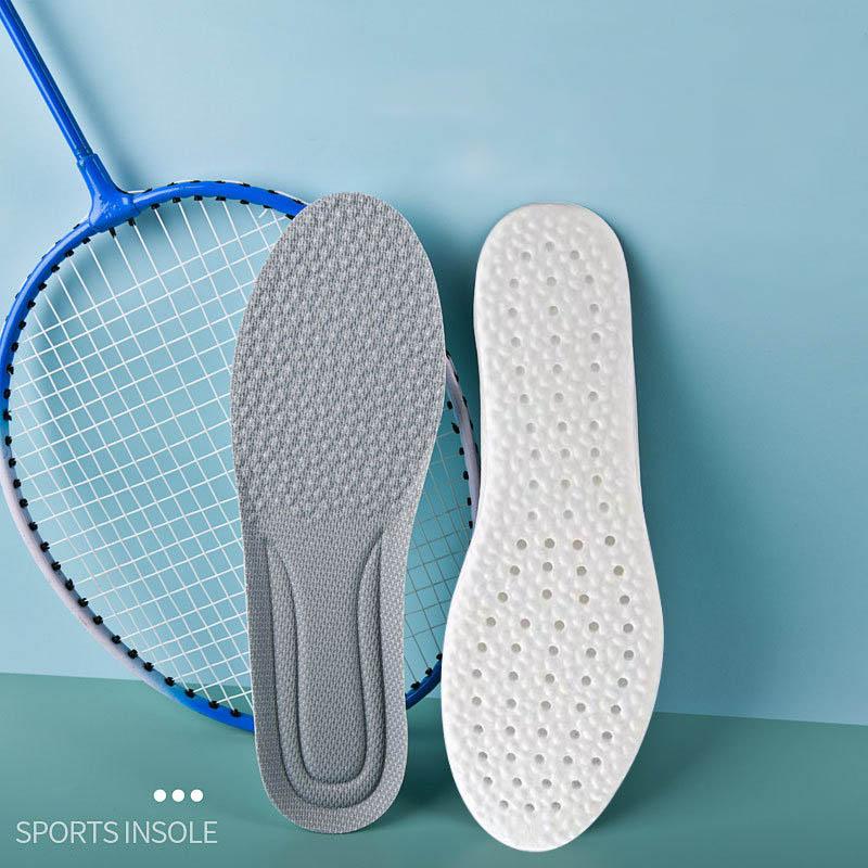 1 paar Sport Einlegesohlen Wermut Deodorant Atmungsaktive Einlegesohle Plantar Schuh Pads Männer Frauen Dämpfung Einsätze Pad 39-40 grau von Joom DACH