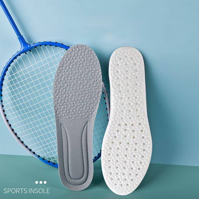 1 paar Sport Einlegesohlen Wermut Deodorant Atmungsaktive Einlegesohle Plantar Schuh Pads Männer Frauen Dämpfung Einsätze Pad 39-40 grau von Joom DACH