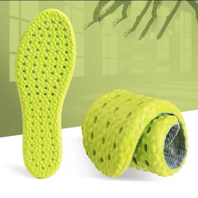 1 paar Sport Einlegesohlen Wermut Deodorant Atmungsaktive Einlegesohle Plantar Schuh Pads Männer Frauen Dämpfung Einsätze Pad 39-40 grün von Joom DACH