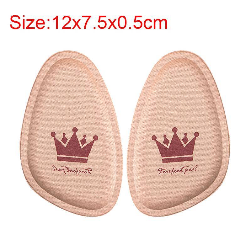 1 paar Vorfuß Pads für Frauen High Heels Nicht-slip Schmerzen Relief Einfügen Halbe Einlegesohlen Vorderfuß Kissen Fuß pflege Schuh Pads Einlegesohle beige von Joom DACH