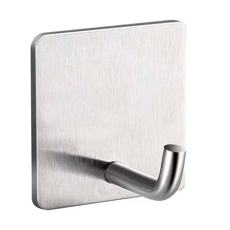 1 stück Edelstahl Wandhaken Wandmontage Handtuchhalter Mehrzweck Kleiderbügel Für Handtuch Kleidung Mantel Schlüssel Bad-accessoires 1pc silber von Joom DACH