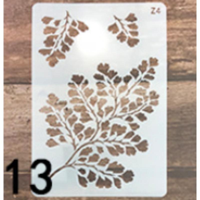 1 stück Schablone Vorlagen Niedlichen Cartoon Tier Floral Hohl Zeichnung Schablone Schichtung Wand Malerei DIY Scrapbooking Journal Decor von Joom DACH