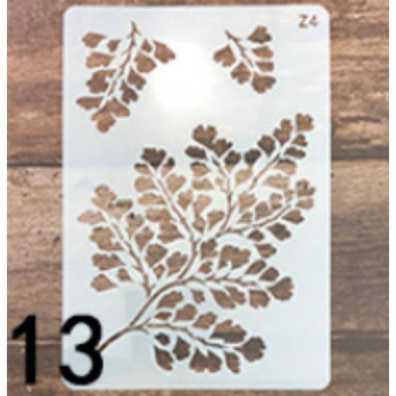 1 stück Schablone Vorlagen Niedlichen Cartoon Tier Floral Hohl Zeichnung Schablone Schichtung Wand Malerei DIY Scrapbooking Journal Decor von Joom DACH