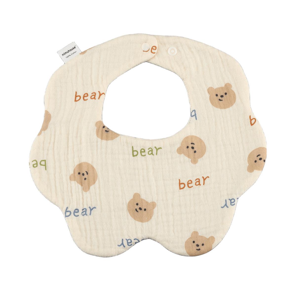 1 stücke Baumwolle Gaze Druck Baby Lätzchen Saugfähigen Speichel Handtuch Neugeborenen Spucktücher Bandana Schal für Jungen Mädchen Fütterung Sabbern Lätzchen von Joom DACH