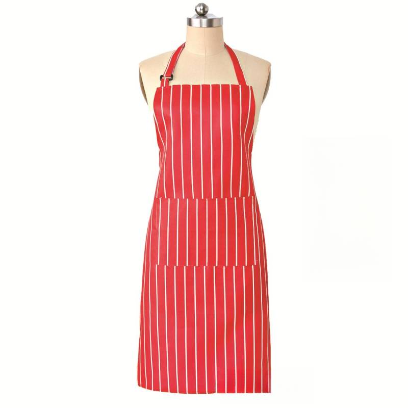 1 stücke Küche Kochschürze Chef Schürzen Mit Taschen Catering Ärmellose Schürze Männer Frau BBQ Kellner Overalls Küche Zubehör von Joom DACH