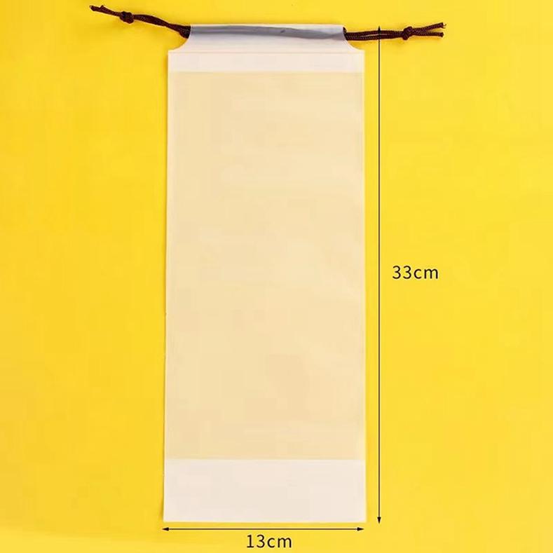 1 x wasserdichter Regenschirm für den Heimausflug mit transparenter Aufbewahrungstasche mit Kordelzug. von Joom DACH