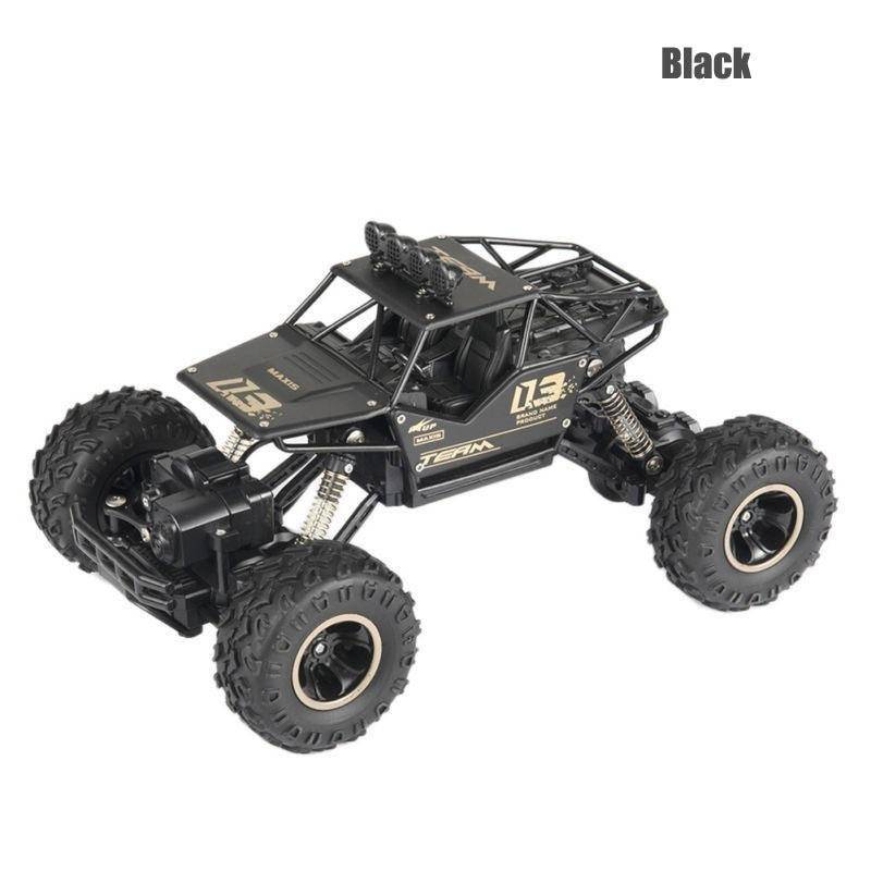 1:16 4WD RC Autos Legierung Geschwindigkeit 2,4G Radio Control RC Autos Spielzeug Legierung SUVs Buggy Trucks Kinder Geschenk schwarz von Joom DACH