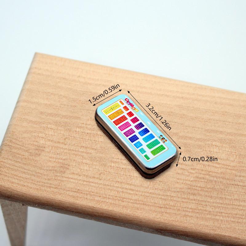 1:6/1:12 Puppenhaus Miniatur Schreibwaren Bleistift Fall Organizer Box Schreibwaren Box Bleistift Box Modell Zubehör Kid Pretend Spielzeug 32x15x7mm von Joom DACH