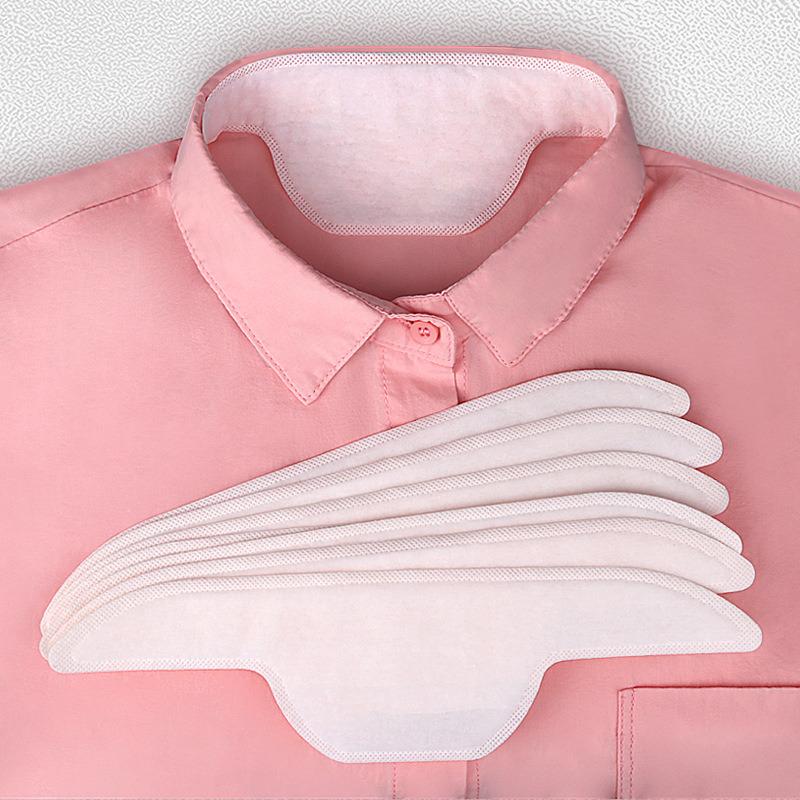 10/30 Pcs Sweat Pads Collar Protector For Men Women Disposable Shirt Neck Liners Invisible Against Sweat Stain Neck Deodorant Pads 10pcs von Joom DACH
