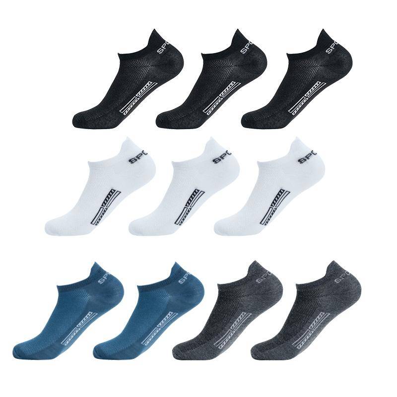 10 Paar/Los Herrensocken Frotteesohle Schweißabsorbierend Outdoor Laufsocken Bequem Atmungsaktiv Elite Basketball Sportsocken Dicke Socken für Herren 38-43 von Joom DACH