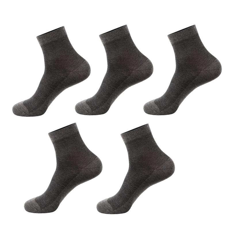 10 Paar Herren Übergröße Mid-Tube Socken Europäische Größe 43-48 Mesh Freizeit Sportsocken Big Foot Design 10 Pairs dunkelgraue von Joom DACH