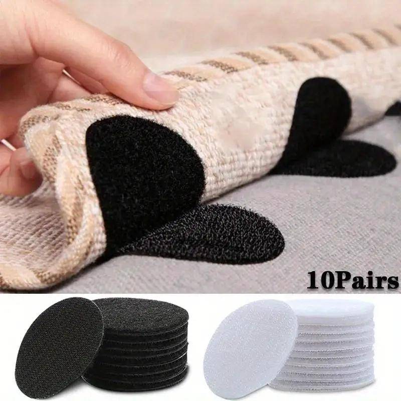 10 Pairs von Starken Anti-curling Teppich Band Nicht-rutsch Aufkleber Teppich Greifer Selbst-adhesive doppelseitige Aufkleber von Joom DACH