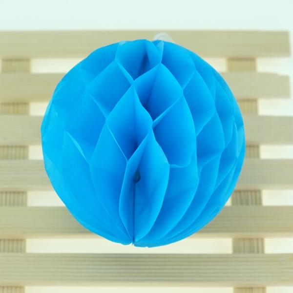 10 STÜCK 4''(10 cm) Seidenpapier-Laterne, Wabenball, für Zuhause, Garten, Hochzeit und Kindergeburtstag, Party-Dekoration 10pcs-4inch（10cm） blau von Joom DACH