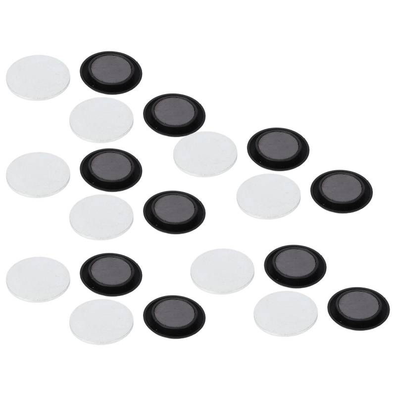 10 STÜCKE Duschvorhang Gewicht Multifunktionale Winddichte Magnete Duschvorhang Gewicht für Badezimmer weiß von Joom DACH