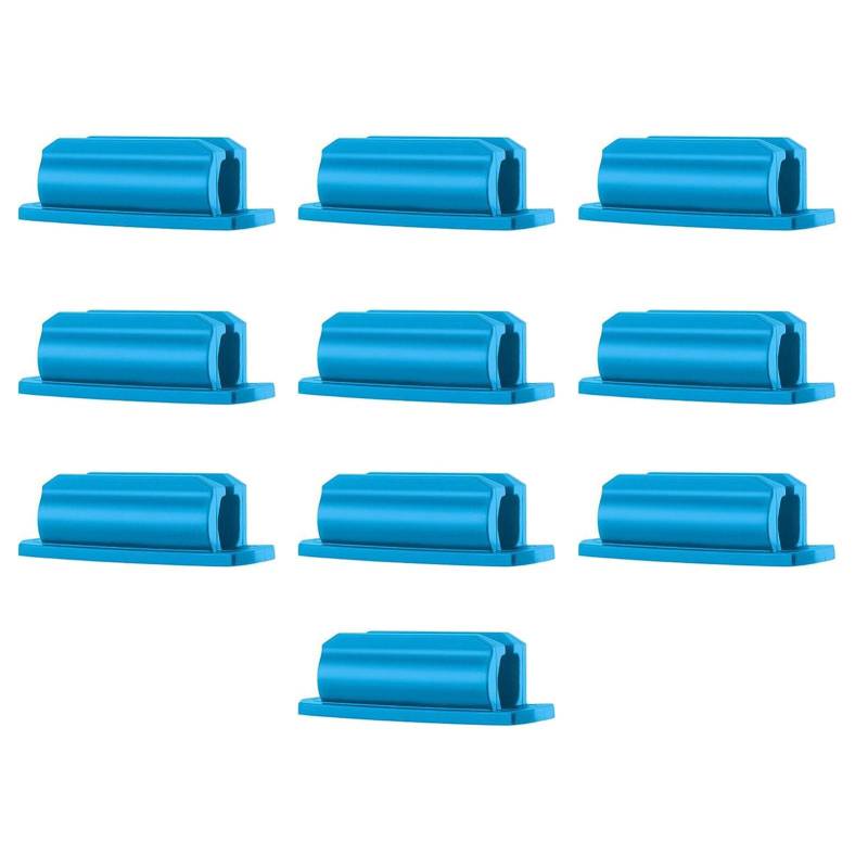 10 STÜCKE Klebestift Clip Halter Tragbarer selbstklebender kleiner Stiftschlaufenhalter für den Schreibtisch Blau blau 10 STÜCKE Klebestift Clip Halter Tragbarer selbstklebender kleiner Stiftschlaufenhalter für den Schreibtisch Blau blau von Joom DACH