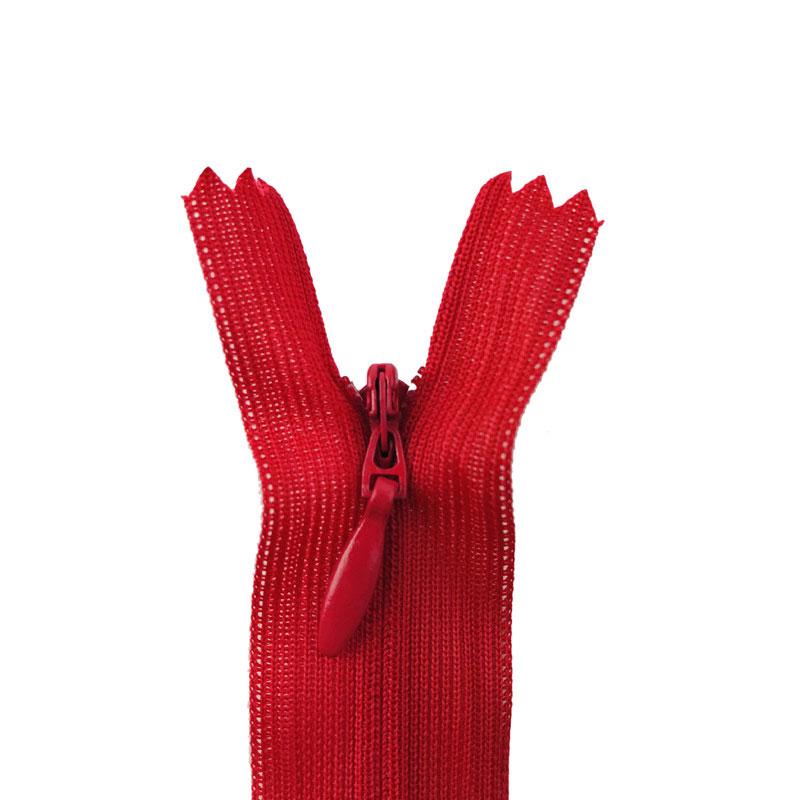 10 Stück 25–60 cm verdeckte Reißverschlüsse aus Nylon mit geschlossenem Ende, unsichtbare Reißverschlüsse Nr. 3, Nähen, Basteln 45cm rot von Joom DACH