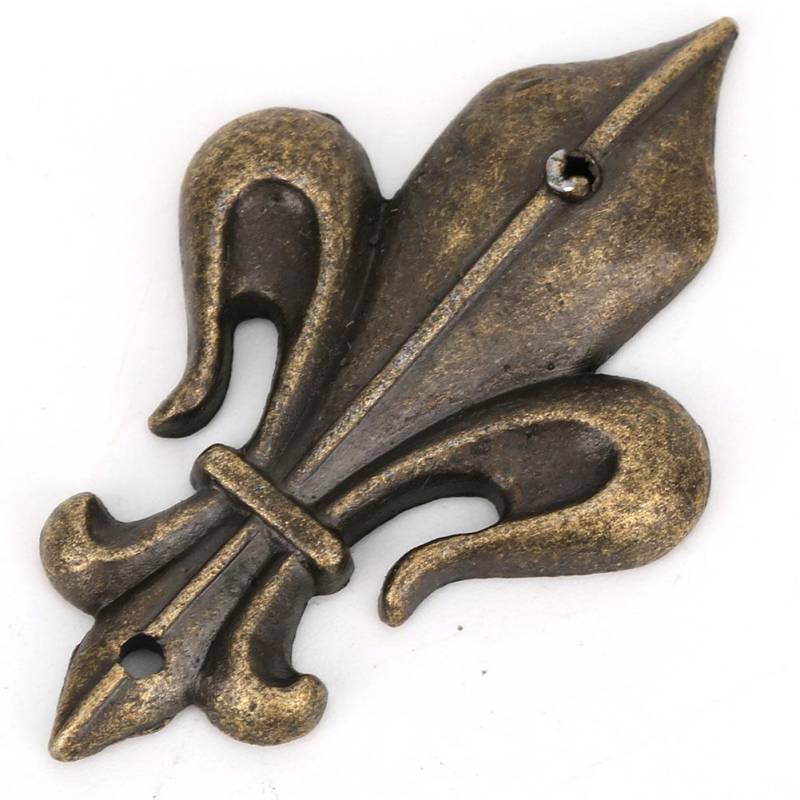 10 Stück Ecken Zinklegierung Cyanbronze DIY Schmuckkästen Album Buch Kantenschutz Zubehör S 45x28mm von Joom DACH