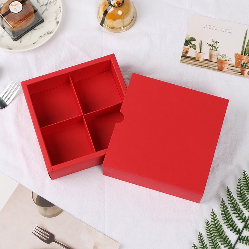 10 Stück Einfache Verpackungsboxen Schwarz Braun Papier Cupcake Geschenkboxen Kleine Keksdosen Mini Kuchenboxen für Hochzeit und Valentinstag Verpackung Geschenke rot von Joom DACH