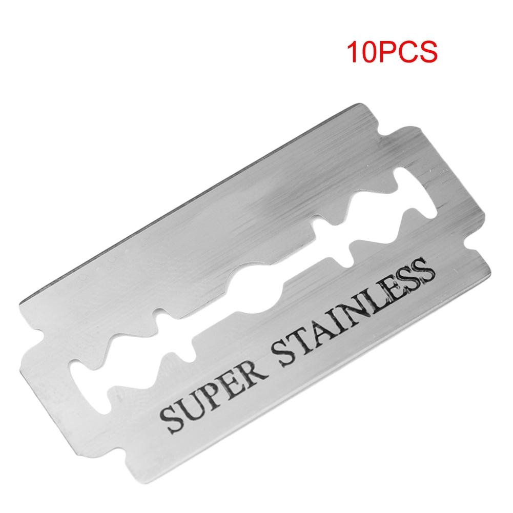 10 Stück Klingen für Rasierhobel Männer Traditioneller Manueller Rasierer Barttrimmer Zubehör von Joom DACH