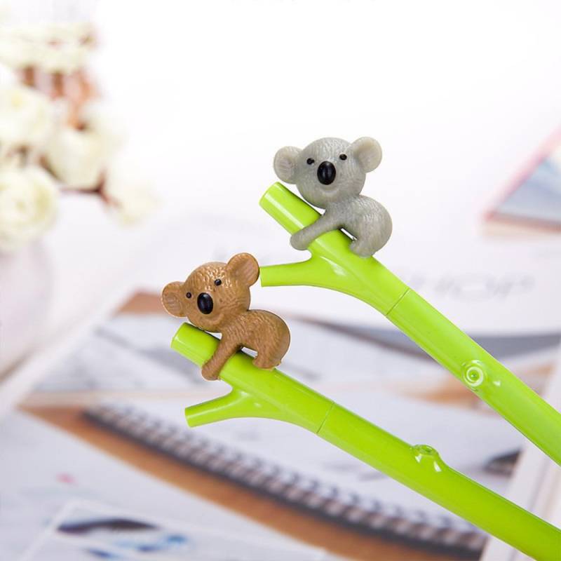 10 Stück Koala Neutraltintenstift Business Neuheit Gute Geschenke Schreibwaren Schule Bürobedarf Niedliche Schulsachen von Joom DACH