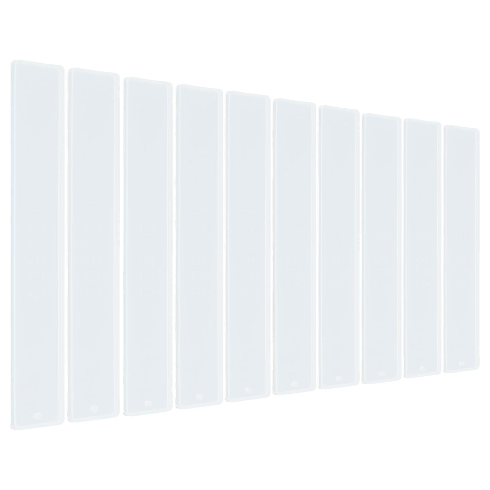 10 Stück Lesezeichen Silikonform Wiederverwendbar Elastisch Rechteckig DIY Kristalltropfenkleber Lesezeichen Harz von Joom DACH