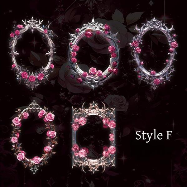 10 Stück Vintage Hohlrosenrahmen Serie Dekoratives Material Papier Perfekt für Collage Journaling DIY Scrapbooking Zubehör von Joom DACH