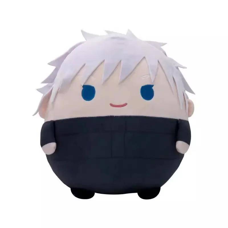 10 cm Jujutsu Kaisen Plüschtier Gojo Satoru Itadori Yuji Fushiguro Megumi Q Edition Anime Peripherie Kawaii Plüsch Wurfkissen Spielzeug 30cm von Joom DACH
