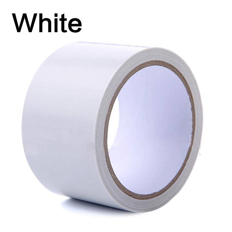 10 m wasserabweisendes, starkes Gewebe-Klebeband, selbstklebendes Tuch, Performance-Reparaturband, Teppich 5cmx10m weiß von Joom DACH