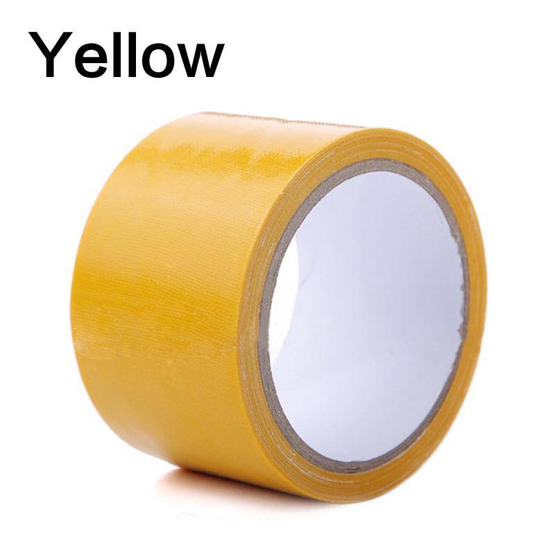 10 m wasserabweisendes, starkes Gewebe-Klebeband, selbstklebendes Tuch, Performance-Reparaturband, Teppich 5cmx10m gelb von Joom DACH