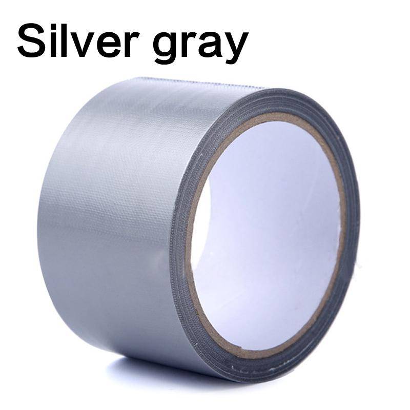 10 m wasserabweisendes, starkes Gewebe-Klebeband, selbstklebendes Tuch, Performance-Reparaturband, Teppich 5cmx10m silber grau von Joom DACH