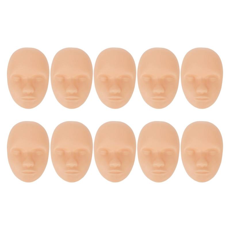 10 stücke Tattoo Praxis Haut Kopf 3D Weiche Silikon Augenbraue Eyeliner Lip Microblading Tätowierung Haut von Joom DACH
