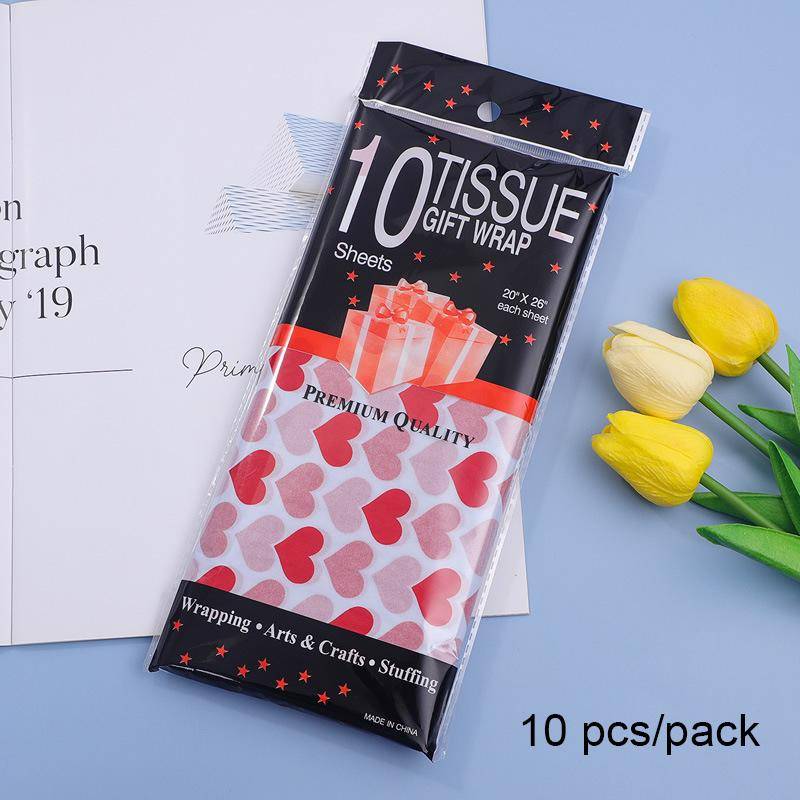 10 teile/beutel Kopierpapier Blume Verpackungspapier DIY Geschenkverpackungszubehör Herz Verpackungspapier Heimdekoration von Joom DACH