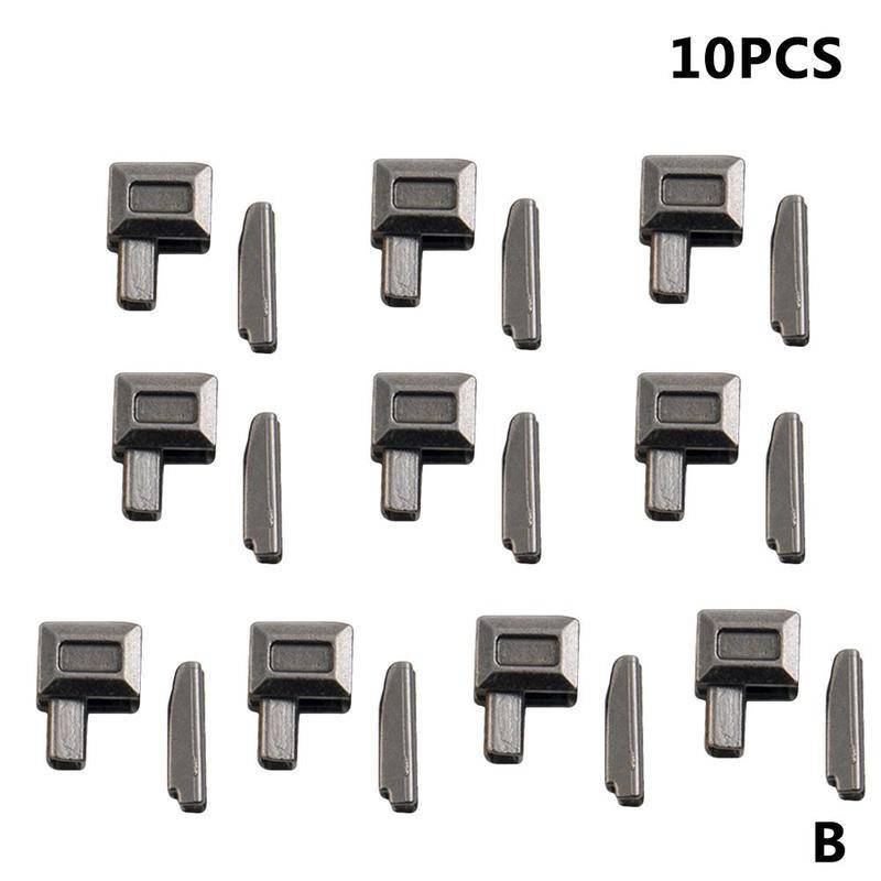 10 teile/satz Metall Reißverschluss Reparatur Stopper Offene Ende Schneider Werkzeug Handwerk Stoff Nähen P6V5 schwarz von Joom DACH