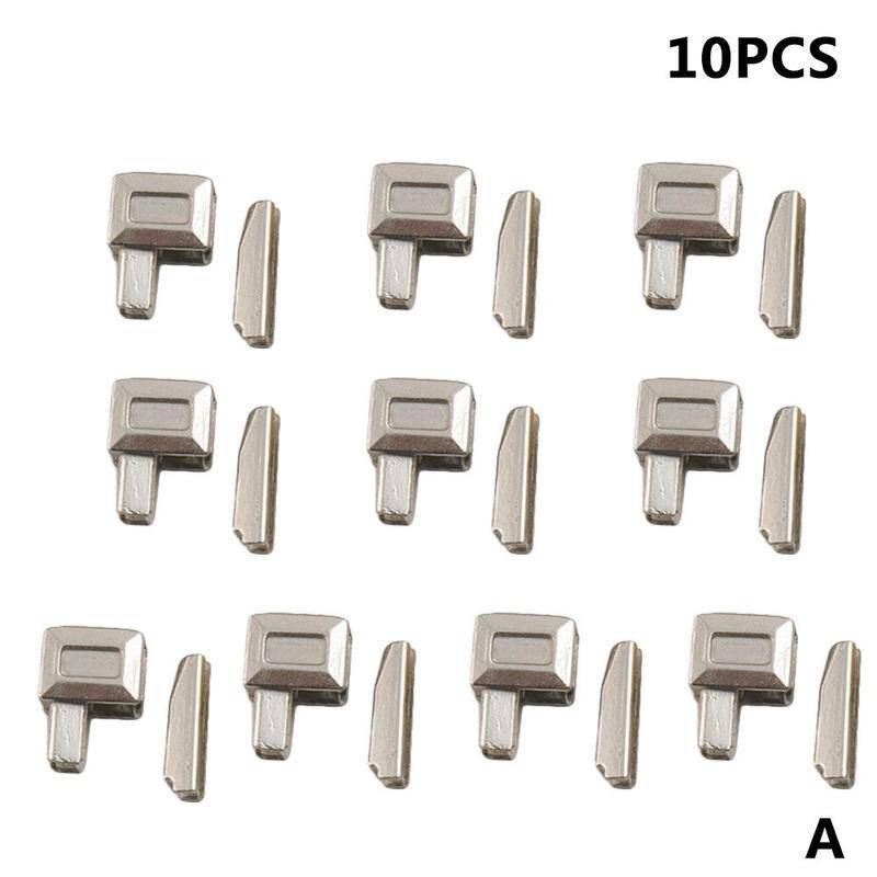 10 teile/satz Metall Reißverschluss Reparatur Stopper Offene Ende Schneider Werkzeug Handwerk Stoff Nähen P6V5 silber von Joom DACH