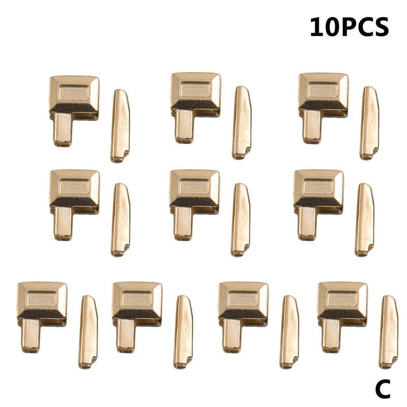 10 teile/satz Metall Reißverschluss Reparatur Stopper Offene Ende Schneider Werkzeug Handwerk Stoff Nähen P6V5 gold von Joom DACH