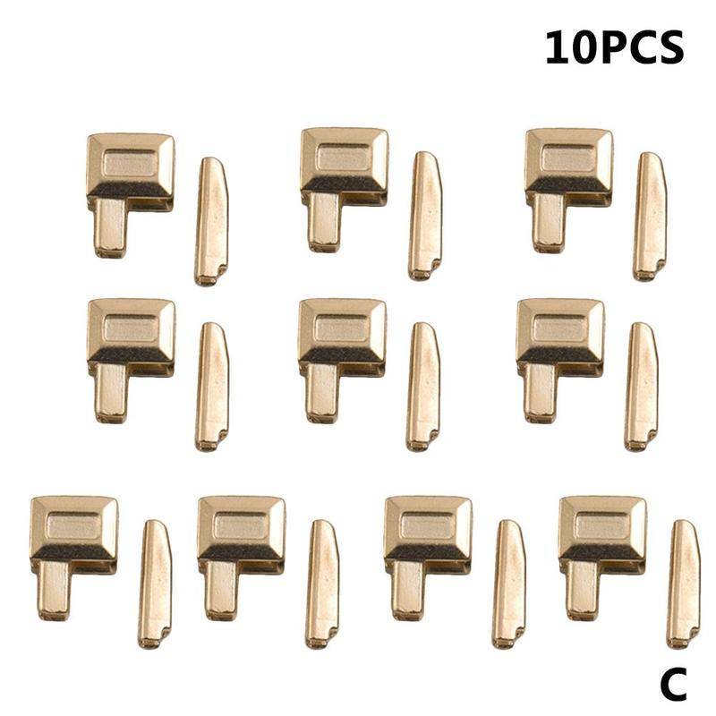 10 teile/satz Metall Reißverschluss Reparatur Stopper Offene Ende Schneider Werkzeug Handwerk Stoff Nähen P6V5 gold von Joom DACH
