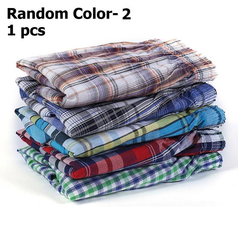 100% Baumwolle Herren Boxershorts Homewear Unterwäsche Kariert Bequem Männlich Gestreifte Shorts XL von Joom DACH