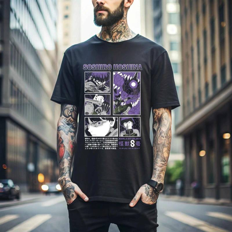100% Baumwolle TOPS UNISEX T-SHIRTS HERREN DAMEN Soshiro Hoshina T-Shirt Kaiju N 8 Mina Ashiro Anime Kafka Hibino Geschenkshirt 324 M schwarz 100% Baumwolle TOPS UNISEX T-SHIRTS HERREN DAMEN Soshiro Hoshina T-Shirt Kaiju N 8 Mina Ashiro Anime Kafka Hibino Geschenkshirt 324 M schwarz von Joom DACH