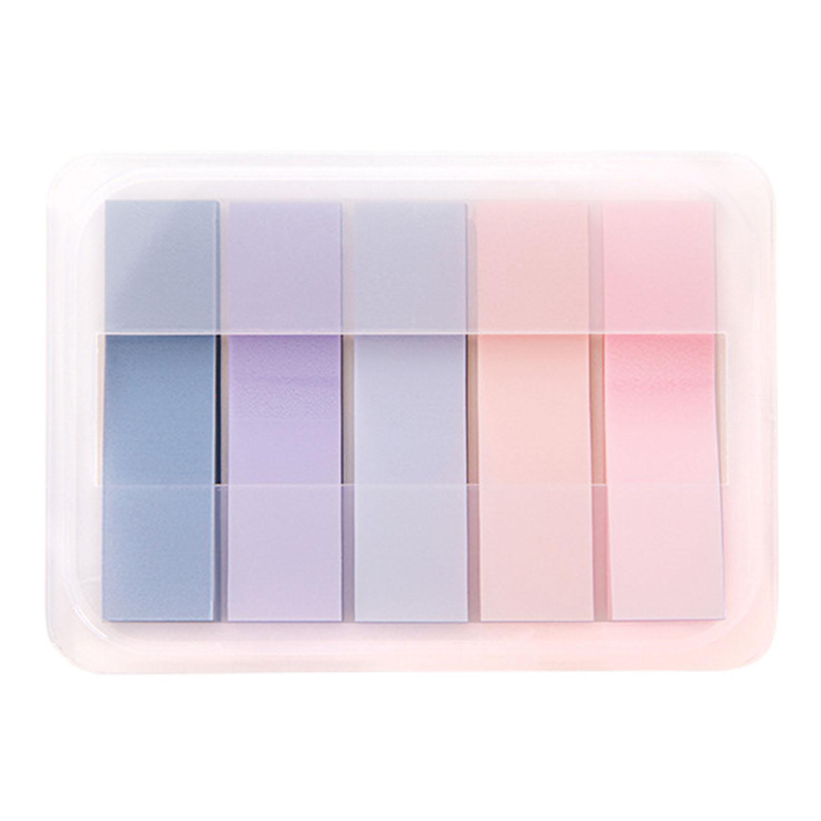 100 Blatt Seitenmacher 5 Farben Schnelle Beschriftung Feste Haftung Herausziehbarer Index Haftnotizen fürs Büro von Joom DACH