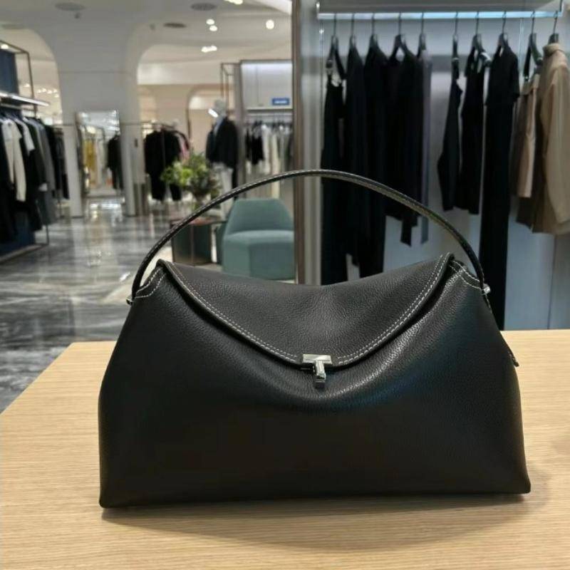 100% Echtes Leder Handtaschen für Damen Designer Luxus Große Kapazität Einzelne Schulter Umhängetasche, Nischen-Handtasche, Achseltasche für Damen schwarz 100% Echtes Leder Handtaschen für Damen Designer Luxus Große Kapazität Einzelne Schulter Umhängetasche, Nischen-Handtasche, Achseltasche für Damen schwarz von Joom DACH