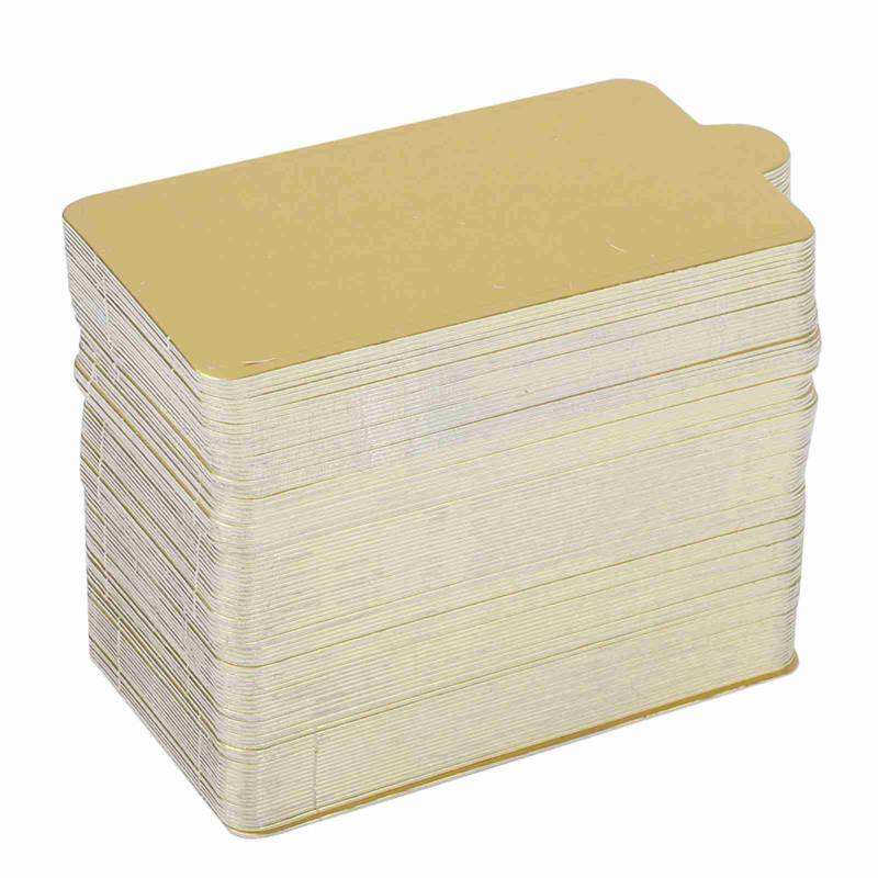 100 PCS Mousse Kuchen Boards Gold Papier Cupcake Dessert Displays Tray Hochzeit Geburtstag Kuchen L von Joom DACH