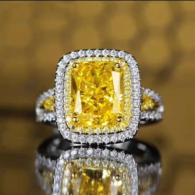 100 % S925 Silber Sterling Natürlicher Topas Schmuck Ring für Frauen Silber 925 Schmuck Anillos De Eheringe Herkunft Topas Edelstein Resizable von Joom DACH