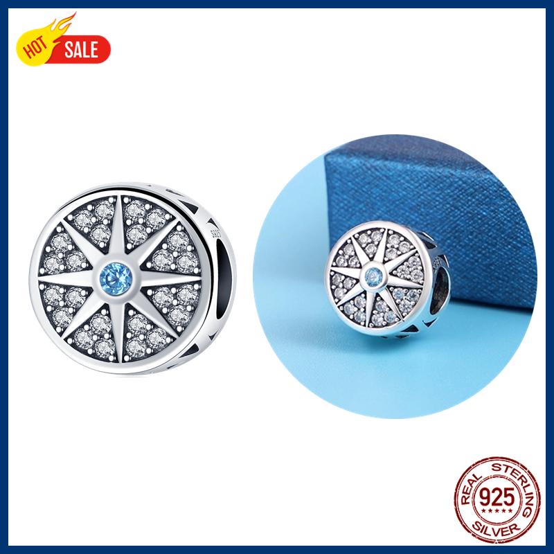 100 % S925 Sterling Silber Glühwürmchen-Charms, Böser Blick, Heißluftballon, blaue Charms, passend für originale Armbänder, DIY-Schmuckherstellung von Joom DACH