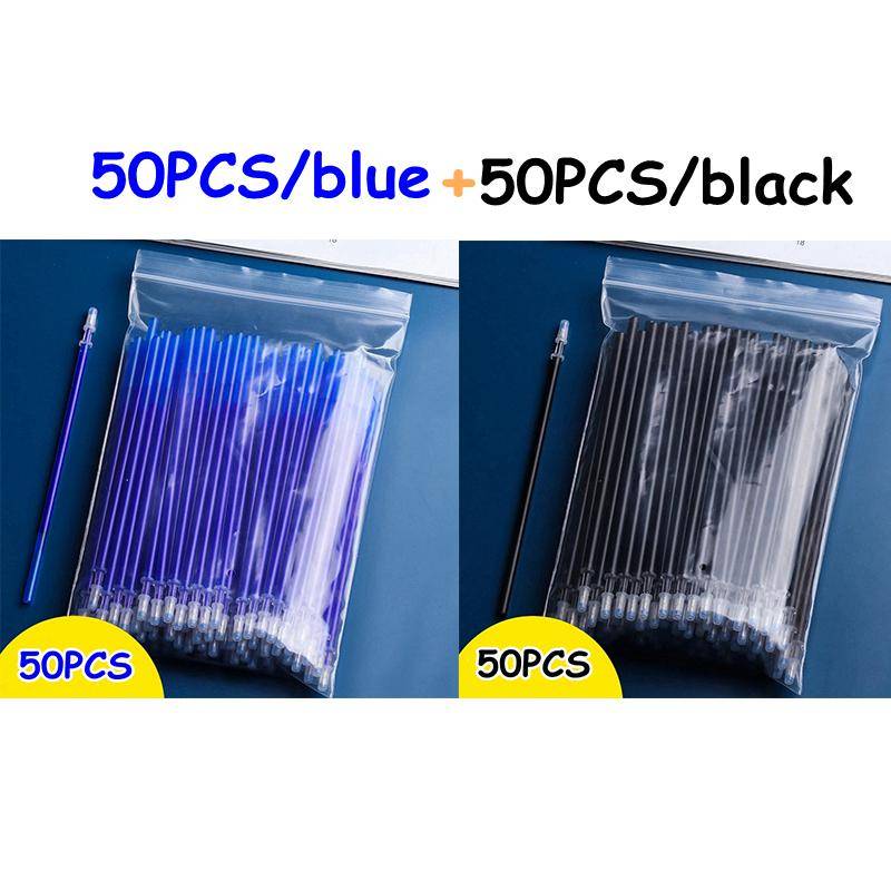 100 Stück/Lot löschbare Gelschreiber-Minen, blau, 0,5 mm Gel-Tintenstab, waschbarer Griff, Schreibzubehör, Schreibwaren, Schule für Gelschreiber 50pcs Blue 50pcs Black 100 Stück/Lot löschbare Gelschreiber-Minen, blau, 0,5 mm Gel-Tintenstab, waschbarer Griff, Schreibzubehör, Schreibwaren, Schule für Gelschreiber 50pcs Blue 50pcs Black von Joom DACH