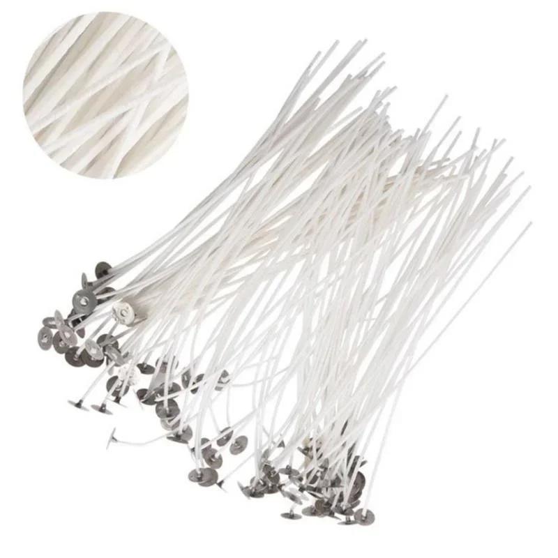 100 Stück 20cm Kerzendochte Rauchloses Wachs Reiner Baumwollkern DIY Kerzenherstellung Dochte Partyzubehör Kerzen Dochte Kerzenherstellung A von Joom DACH