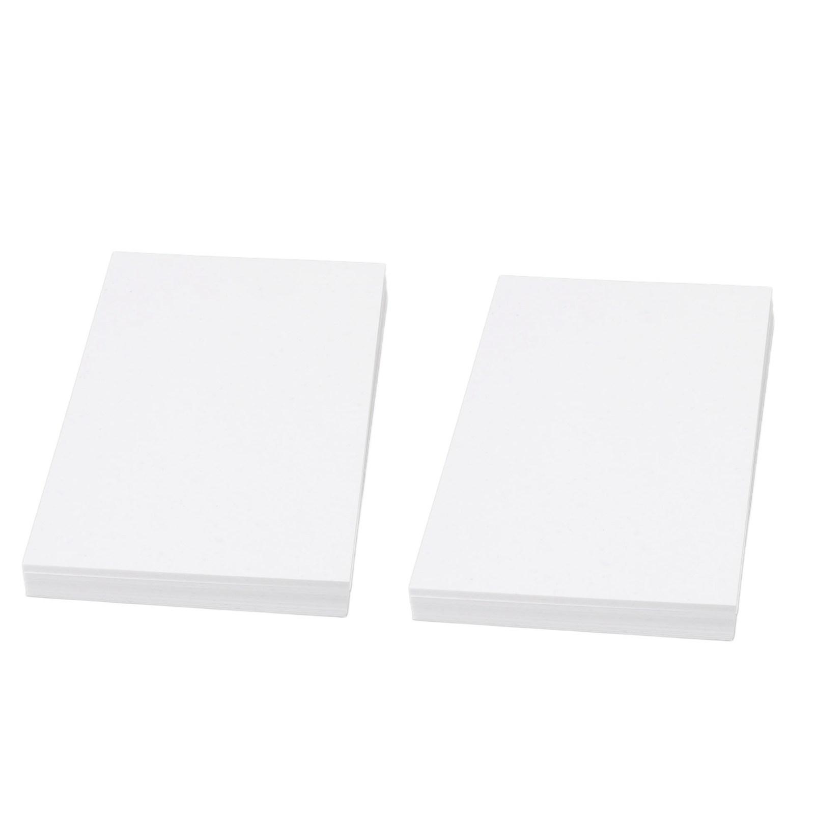 100 Stück 4x6 Blankokarten Weiß Blanko 4x6in Premium Papier Breite Anwendung Blanko Postkarten für Kunst von Joom DACH
