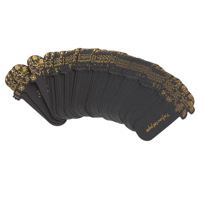 100 Stück Einweg-Parfumtesterstreifen Lesezeichen Düfte Schwarz Parfumteststreifen für von Joom DACH