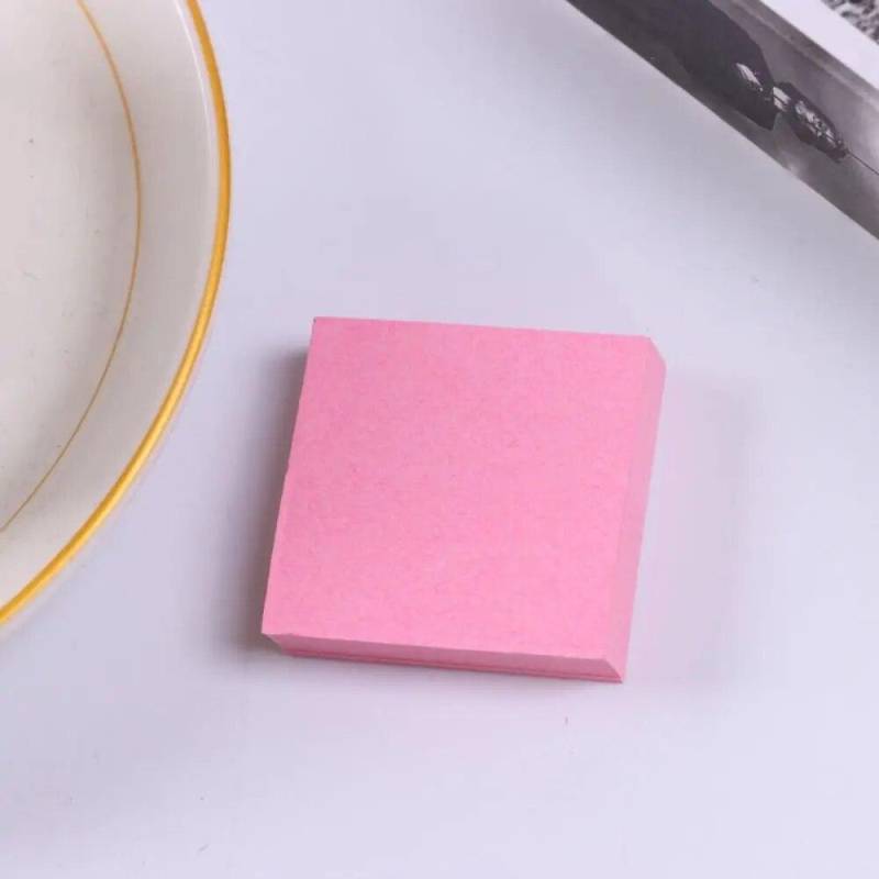 100 blatt/set Bunte Haftnotizen Mini Platz Notizblock Index Aufkleber Memo Pad rosa von Joom DACH