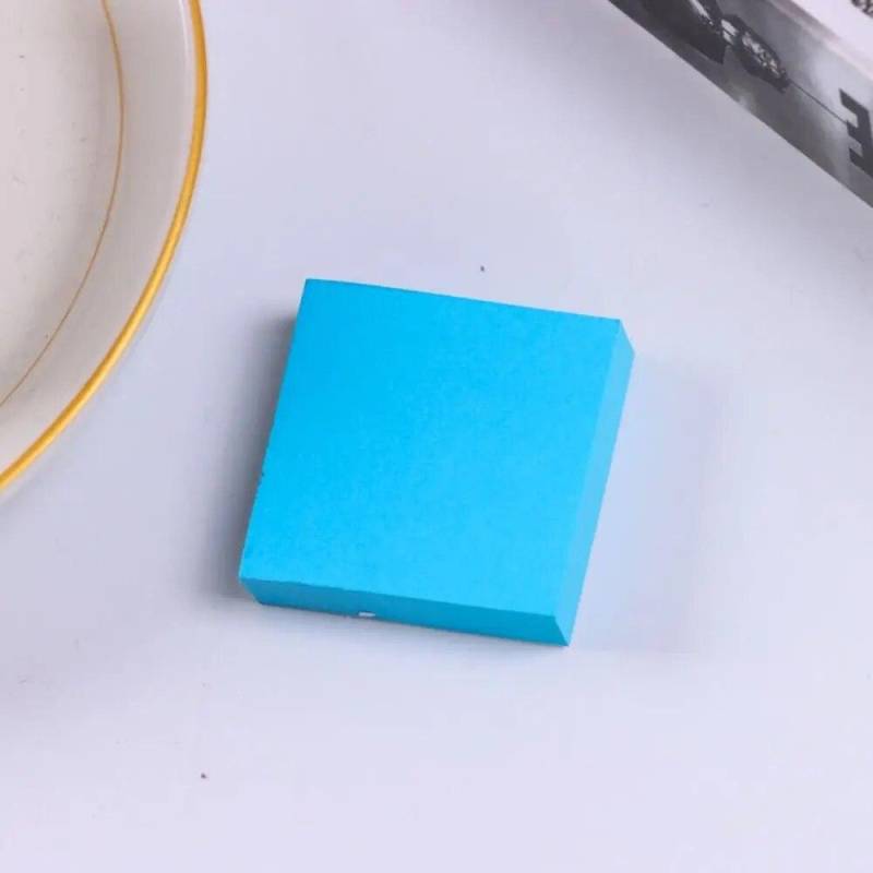100 blatt/set Bunte Haftnotizen Mini Platz Notizblock Index Aufkleber Memo Pad blau von Joom DACH