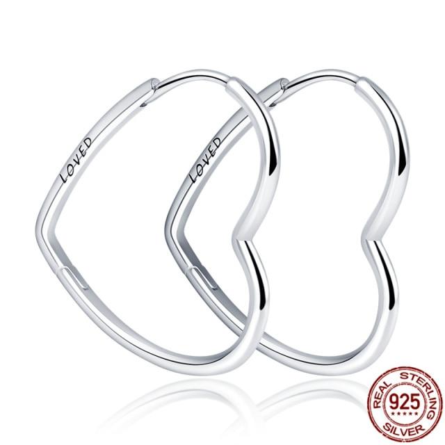 100 % echtes 925er-Sterlingsilber, 11 klassische Herz-Zirkon-Ohrringe, geeignet als Geburtstagsgeschenk für Mädchen, Modeschmuck von Joom DACH